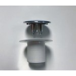 Waste Valve 60mm With overflow material: Plastic surface: Glossy, color: Chrome Waste overflows Waste Valve 60mm With overflow material: Plastic surface: Glossy, color: Chrome Waste overflows