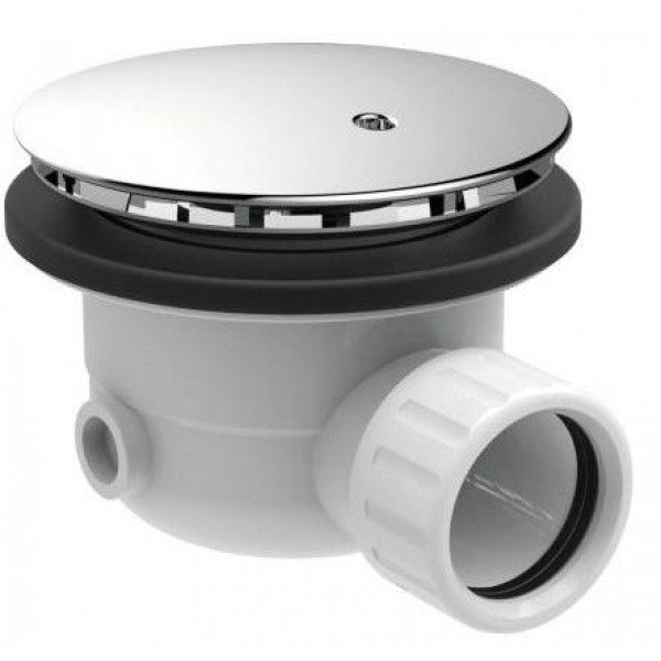 Waste Valve 60mm With overflow material: Plastic surface: Glossy, color: Chrome Waste overflows Waste Valve 60mm With overflow material: Plastic surface: Glossy, color: Chrome Waste overflows