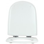 Toilet-seat soft closing, style: Wrapover, color: White Toilet seats & covers Toilet-seat soft closing, style: Wrapover, color: White Toilet seats & covers