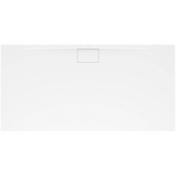 Ντουζιέρα ορθογώνια 120x90 από ακρυλικό Metalrim, White Alpin, χρώμα: Λευκό επιφάνεια: Γυαλιστερή