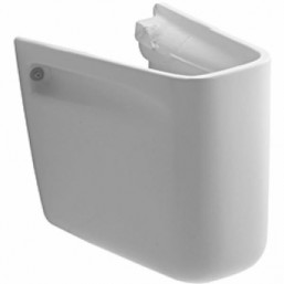 Pedestal Wall-mounted, color: White