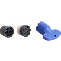 Tap aerator material: Plastic, color: Black Mousseurs