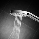 Shower head 3 jets Jet Round, color: Chrome surface: Glossy Shower head 3 jets Jet Round, color: Chrome surface: Glossy