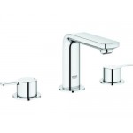 Μπαταρία νιπτήρος επικαθήμενη 2 λαβών από ορείχαλκο χωρίς βαλβίδα, χρώμα: Χρωμέ επιφάνεια: Γυαλιστερή Επικαθήμενες