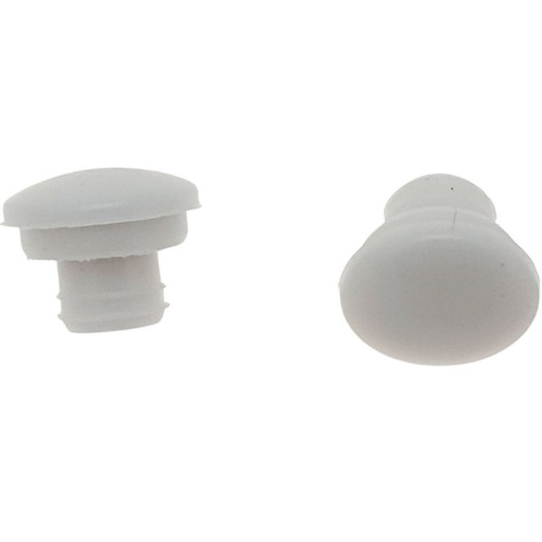 Seat buffer material: Plastic Buffers for WC seats Seat buffer material: Plastic Buffers for WC seats