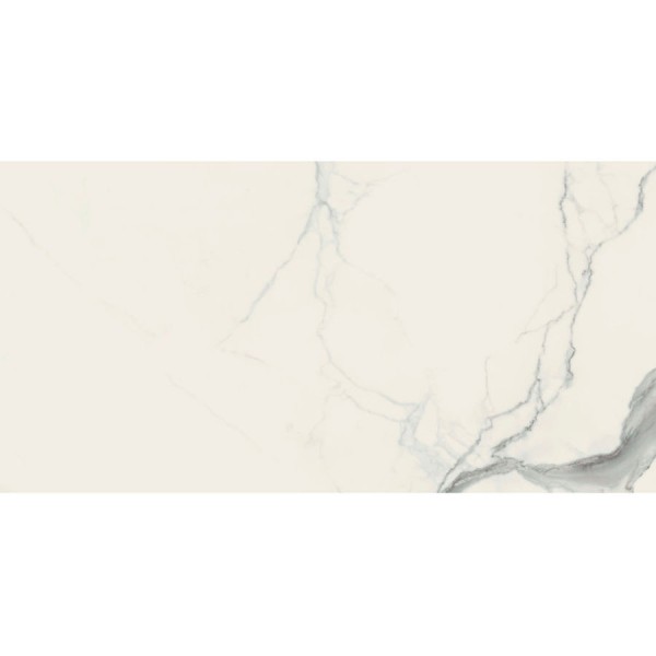 Floor tiles 119,7x239,7 Italy soft, 6mm, style: marble 1st choice rettificato surface: Glossy, hue: White/Grey Plain tiles Floor tiles 119,7x239,7 Italy soft, 6mm, style: marble 1st choice rettificato surface: Glossy, hue: White/Grey Plain tiles