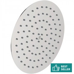 Shower head Wall-mounted / Ceiling-mounted 25x25 material: Brass, style: 1 spray, color: Chrome surface: Glossy