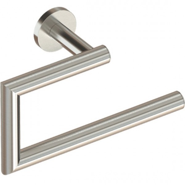 Towel ring open material: Brass, color: Chrome surface: Matt Towel rings Towel ring open material: Brass, color: Chrome surface: Matt Towel rings