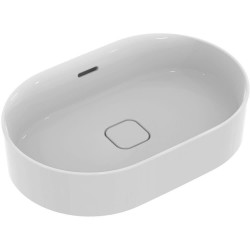 Washbasin Free standing 60x40x13 material: Porcelain With overflow Without hole, color: White surface: Glossy Free standing