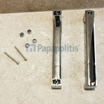 Shower grab-bars, color: Chrome Shower grab-bars Shower grab-bars, color: Chrome Shower grab-bars