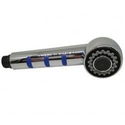 Phone battery kitchen material: Brass, color: Chrome Extractable showers
