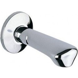 Spout (Nozzle) 10,5cm Wall-mounted material: Brass, color: Chrome surface: Glossy Bath spouts