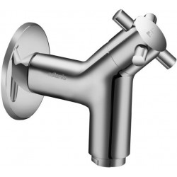 Switch garden material: Brass, color: Chrome surface: Glossy Angle valves