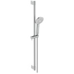 Shower slider rail 90cm material: Brass with hand shower & hose, color: Chrome surface: Glossy Shower slider rails Shower slider rail 90cm material: Brass with hand shower & hose, color: Chrome surface: Glossy Shower slider rails