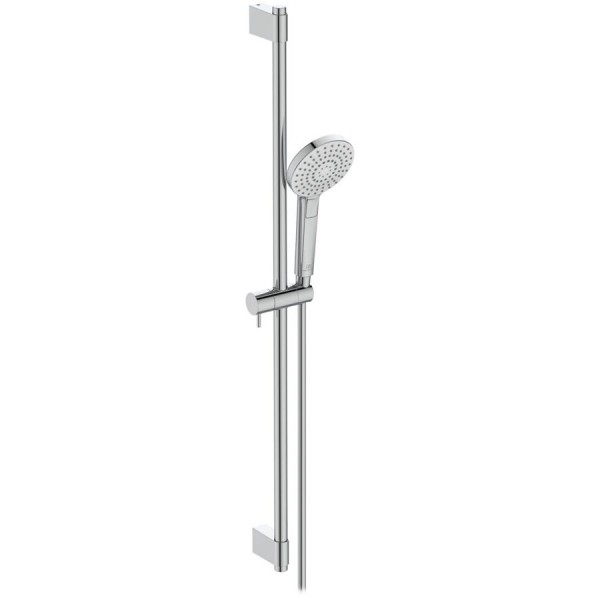 Shower slider rail 90cm material: Brass with hand shower & hose, color: Chrome surface: Glossy Shower slider rails Shower slider rail 90cm material: Brass with hand shower & hose, color: Chrome surface: Glossy Shower slider rails