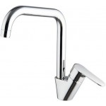 Kitchen tap Deck-mounted material: Brass, color: Chrome surface: Glossy Deck-mounted Kitchen tap Deck-mounted material: Brass, color: Chrome surface: Glossy Deck-mounted