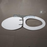 Toilet-seat, style: Sandwich, color: White Toilet seats & covers
