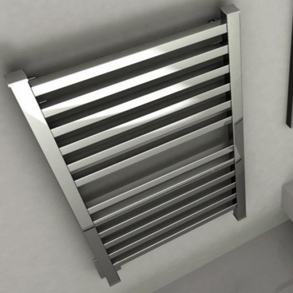 Heated towel rack 50x120 material: Iron & switch & bracket, color: Chrome surface: Glossy Heated towel rails