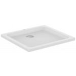 Shower tray Rectangular 80x75x4 material: Acrylic, color: White surface: Glossy Rectangular