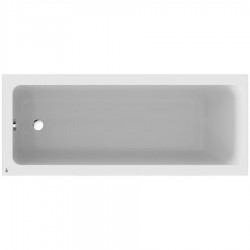 Bathtub Rectangular 170x70 material: Acrylic, color: White no grab bars surface: Glossy Rectangular
