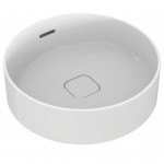 Washbasin Free standing 45x45x13 material: Porcelain With overflow Without hole, color: White surface: Glossy Free standing Washbasin Free standing 45x45x13 material: Porcelain With overflow Without hole, color: White surface: Glossy Free standing