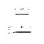 Κάλυμμα λεκάνης soft closing Wrapover Quick Release slim, χρώμα: Λευκό Καλύμματα Κάλυμμα λεκάνης soft closing Wrapover Quick Release slim, χρώμα: Λευκό Καλύμματα