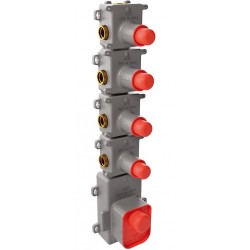 Shower tap Wall-mounted concealed part 4 way Wall-mounted - concealed part