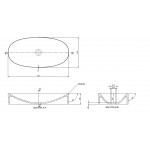 Νιπτήρας ελευθέρας τοποθέτησης 70x35x12,5 από solid surface χωρίς οπή χωρίς υπερχείλιση 70, χρώμα: Λευκό επιφάνεια: Ματ Ελευθέρας τοποθέτησης Νιπτήρας ελευθέρας τοποθέτησης 70x35x12,5 από solid surface χωρίς οπή χωρίς υπερχείλιση 70, χρώμα: Λευκό επιφάνεια: Ματ Ελευθέρας τοποθέτησης