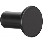 Hook Flat wall mounted material: Brass single Robe, color: Black surface: Matt Hook Flat wall mounted material: Brass single Robe, color: Black surface: Matt Hooks
