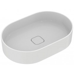 Washbasin Free standing 60x40x13 material: Porcelain Without hole Without overflow, color: White surface: Glossy