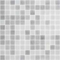Mosaic 2,5x2,5 Spain, shape: Square 1st choice (31x46,7) surface: Glossy, hue: Grey Mosaics