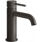 Wash basin tap Deck-mounted material: Inox mixer S size Without waste, color: Black surface: Matt Deck-mounted