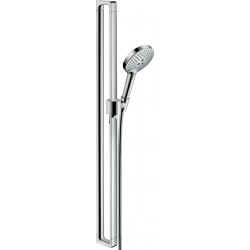 Shower slider rail 100cm material: Brass with hand shower & hose, color: Chrome surface: Glossy