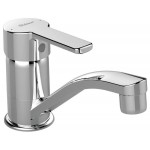 Kitchen tap Deck-mounted material: Brass 14,3cm, color: Chrome surface: Glossy Deck-mounted Kitchen tap Deck-mounted material: Brass 14,3cm, color: Chrome surface: Glossy Deck-mounted
