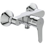 Shower tap Wall-mounted exposed material: Brass mixer without hand shower, hose and holder, color: Chrome surface: Glossy Wall-mouned exposed Shower tap Wall-mounted exposed material: Brass mixer without hand shower, hose and holder, color: Chrome surface: Glossy Wall-mouned exposed