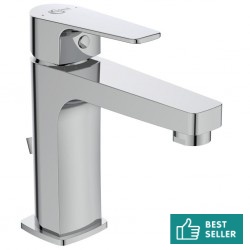 Μπαταρία νιπτήρος επικαθήμενη αναμεικτική από ορείχαλκο με βαλβίδα pop-up , χρώμα: Χρωμέ επιφάνεια: Γυαλιστερή