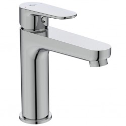 Wash basin tap Deck-mounted material: Brass mixer Without waste Μ size, color: Chrome surface: Glossy Deck-mounted