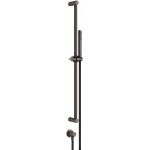 Βέργα ντους 80cm από inox Black Metal Brushed PVD με τηλέφωνο, σπιράλ & παροχή, χρώμα: Μαύρο επιφάνεια: Βουρτσισμένη Βέργες ντους Βέργα ντους 80cm από inox Black Metal Brushed PVD με τηλέφωνο, σπιράλ & παροχή, χρώμα: Μαύρο επιφάνεια: Βουρτσισμένη Βέργες ντους