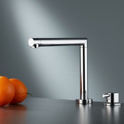 Kitchen tap Ιmmersed Immersed material: Brass, color: Chrome surface: Glossy Pull-out subwindow