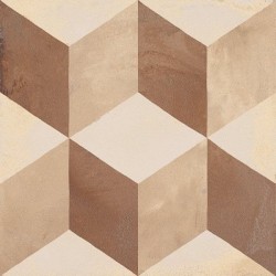 Patchwork tile 20x20 Italy, shape: Square 1st choice surface: Matt naturale 9mm, hue: Mix Patchworks