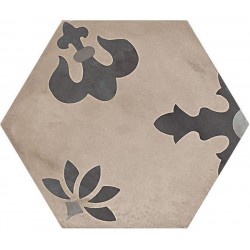 Patchwork πλακιδίου 21,6x25 Ιταλίας, σχήμα: Εξάγωνο Α’ διαλογής επιφάνεια: Ματ naturale 9mm, απόχρωση: Mix