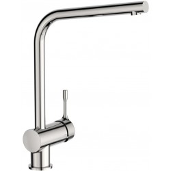 Kitchen tap Deck-mounted material: Brass, color: Chrome surface: Glossy Deck-mounted