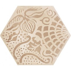 Patchwork tile 21,6x25 Italy, shape: Hexagon 1st choice surface: Matt naturale, 9mm, hue: Mix