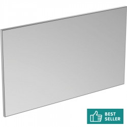 Bathroom mirror, shape: Rectangle 120x70 material: Crystal with frame, color: No color