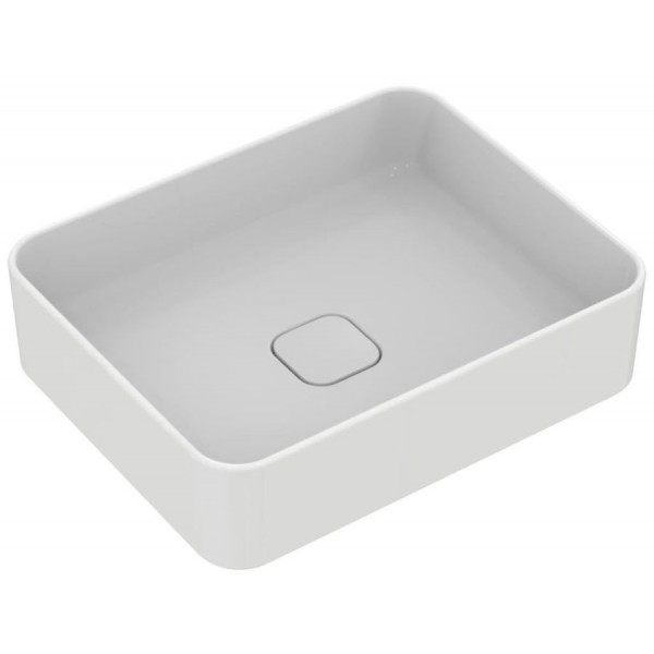 Washbasin Free standing 50x40x13 material: Porcelain Without hole Without overflow, color: White surface: Glossy Free standing Washbasin Free standing 50x40x13 material: Porcelain Without hole Without overflow, color: White surface: Glossy Free standing