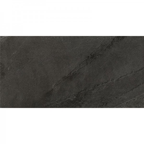 Πλακάκια δαπέδου 59,7x119,6 Ιταλίας Natural, στυλ: πέτρας rettificato Α’ διαλογής επιφάνεια: Ματ, απόχρωση: Μαύρο Πλακάκια φόντο