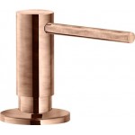 Dispenser με δοχείο 300ml, Copper από ορείχαλκο επιφάνεια: Βουρτσισμένη, χρώμα: Ροζ Χρυσό Dispenser