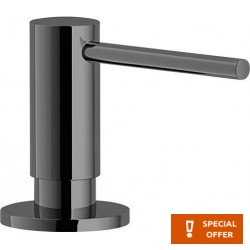 Dispenser Smoked Shiny material: Brass surface: Glossy, color: Grey Dispensers