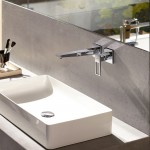 Wash basin tap Wall-mounted - external part 2 holes mixer With non-closing waste set, color: Chrome 22,5cm material: Brass surface: Glossy Wall-mounted - external part Wash basin tap Wall-mounted - external part 2 holes mixer With non-closing waste set, color: Chrome 22,5cm material: Brass surface: Glossy Wall-mounted - external part