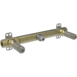 Μπαταρία νιπτήρος εντοιχιζόμενη - εσωτερικό μέρος Μπαταρίας 3 οπών 2 λαβών Εντοιχιζόμενες εσωτερικό μέρος